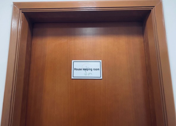 HOUSE KEEPING ROOM