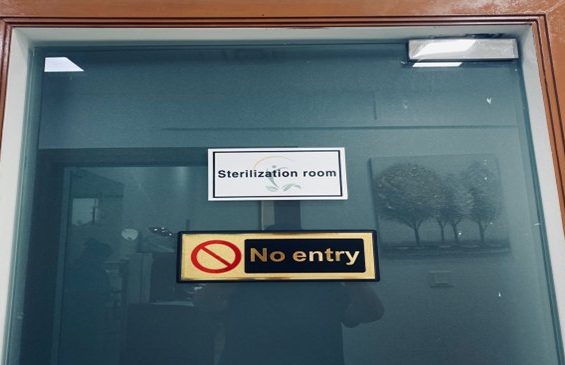 STERILIZATION ROOM